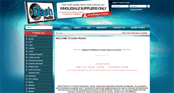 Desktop Screenshot of dashpacific.com.au